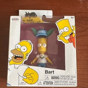 Bart Simpson Figure with Krusty Hat 2.5 inch